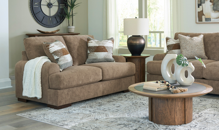 Modern Heritage Jayne Park Fabric Loveseat