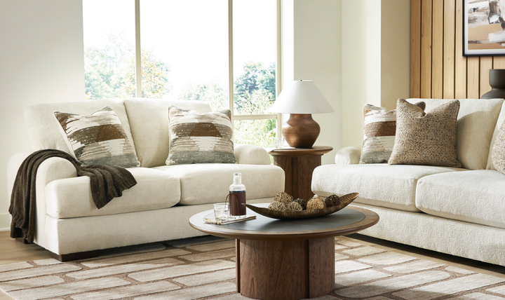 Modern Heritage Jayne Park Fabric Loveseat