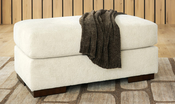 Modern Heritage Jayne Park Fabric Ottoman-Jenifer Furniture