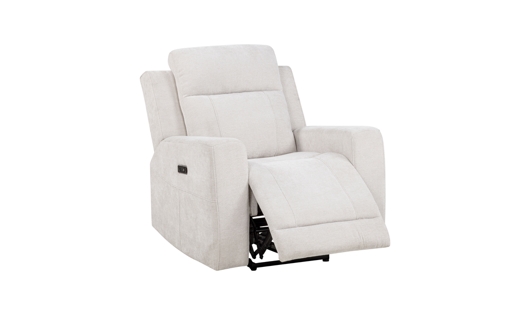 Modern Heritage Kennett Chenille Fabric Power Reclining Chair