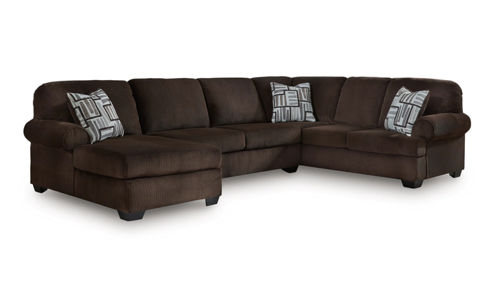 Modern Heritage Kimlee 3-Piece Sectional with Chaise