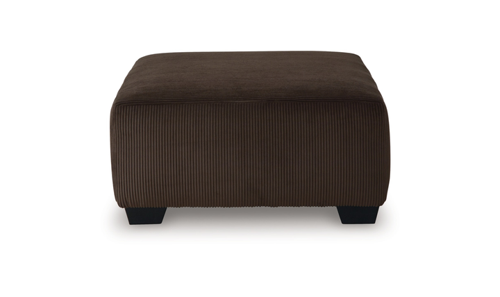 Modern Heritage Kimlee Oversized Polyester Accent Ottoman