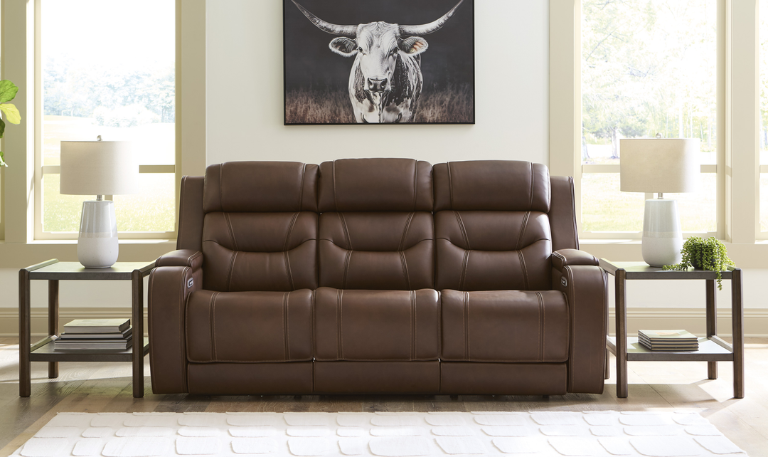 Modern Heritage Knightington Power Recliner Sofa-Jennifer Furniture