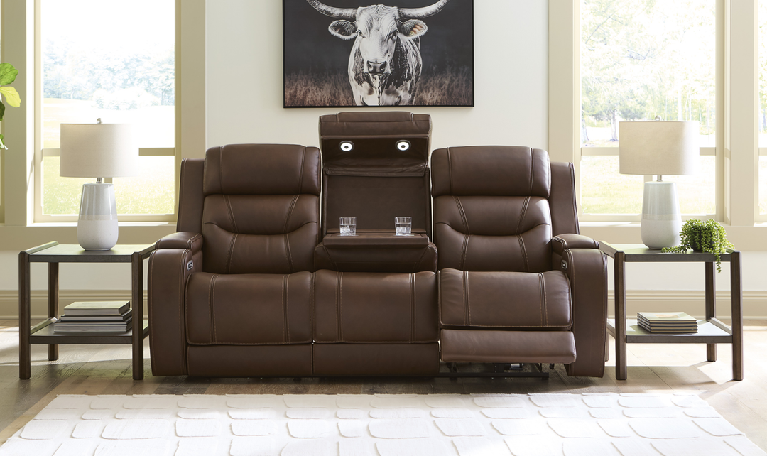 Modern Heritage Knightington Power Recliner Sofa-Jennifer Furniture