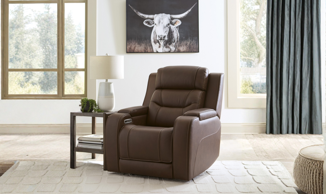 Modern Heritage Knightington Power Recliner Chair-Jennifer Furniture