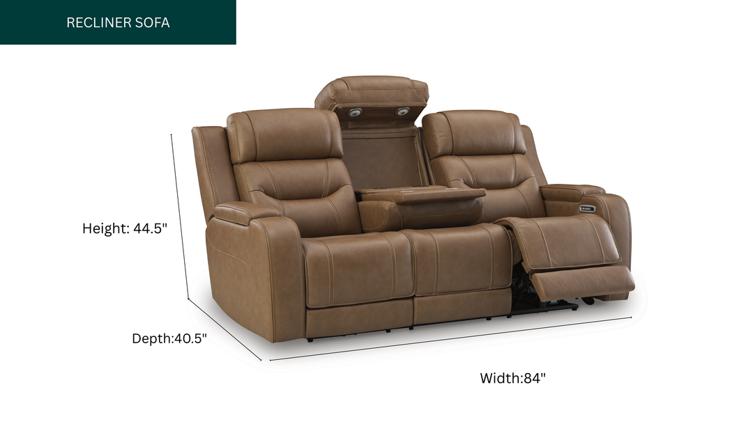 Modern Heritage Knightington Power Recliner Sofa