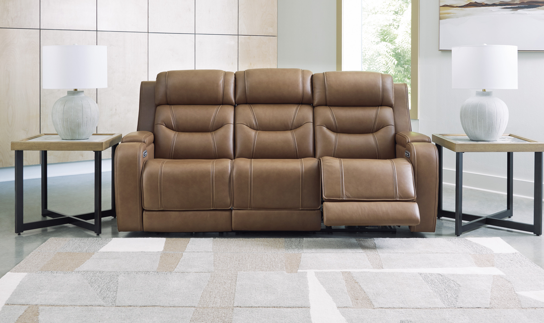 Modern Heritage Knightington Power Recliner Sofa-Jennifer Furniture