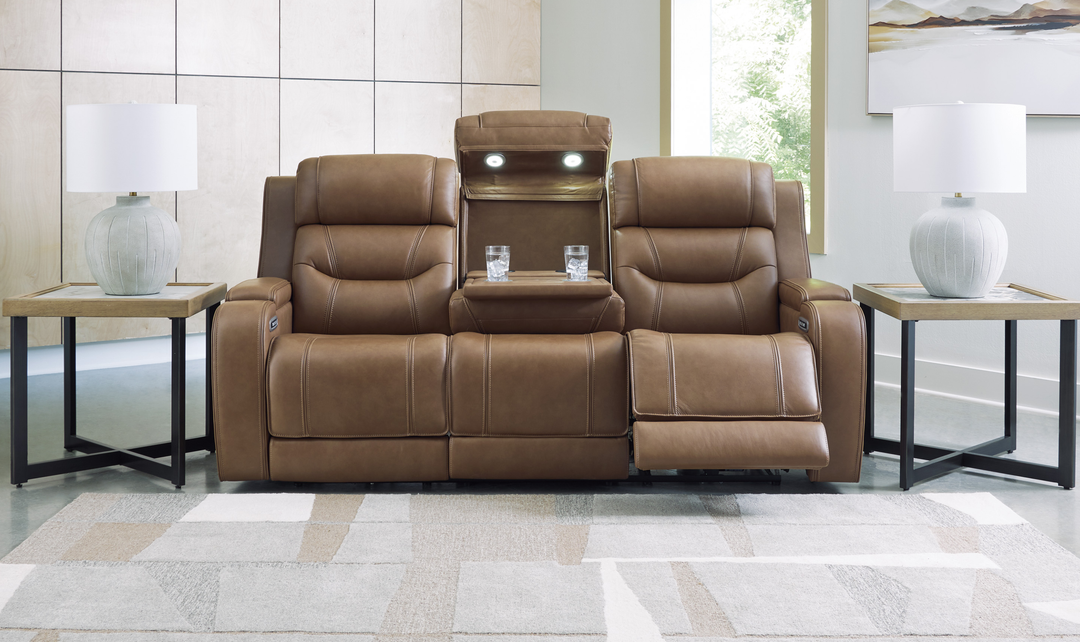 Modern Heritage Knightington Power Recliner Sofa-Jennifer Furniture