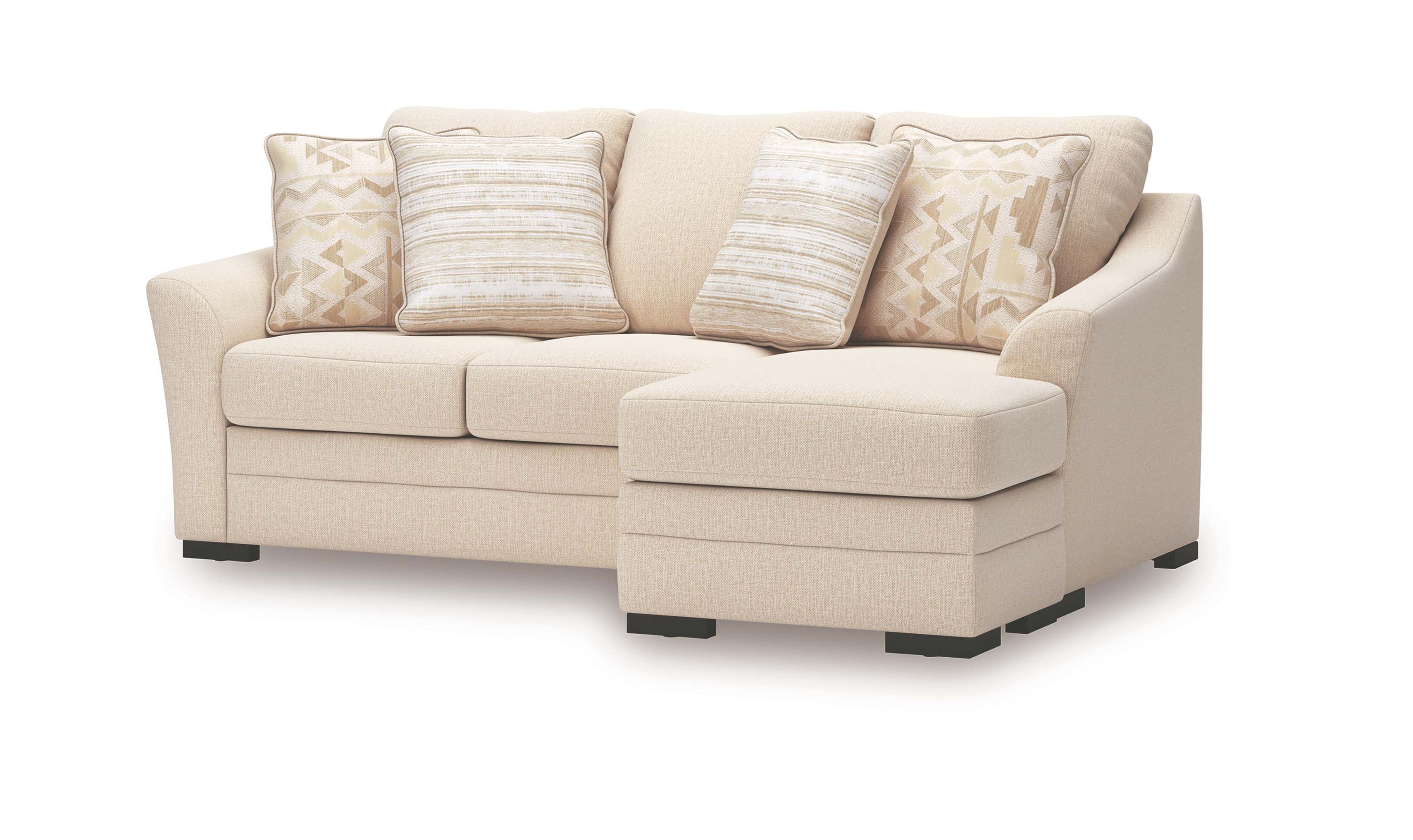 Modern Heritage Lango Queen Fabric Sofa Chaise Sleeper