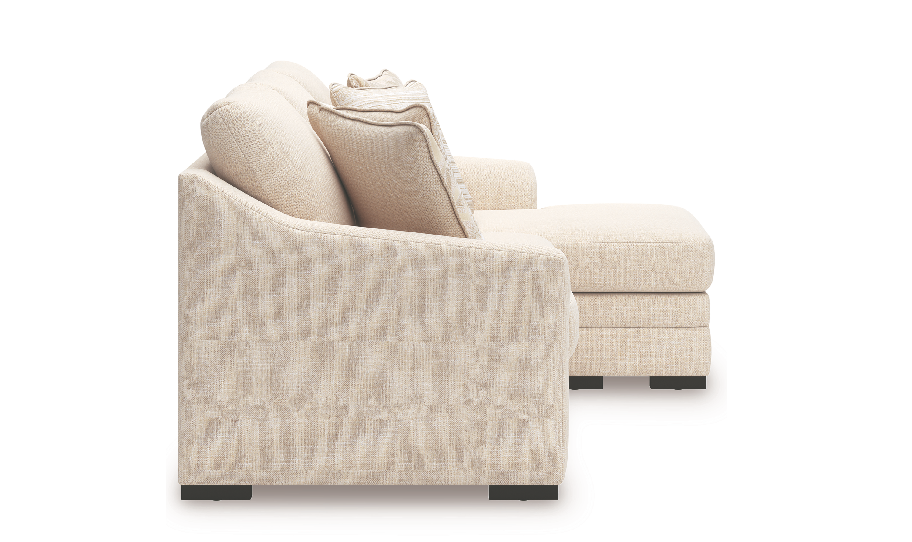 ModernHeritageLangoQueenFabricSofaChaiseSleeper-Jennifer Furniture
