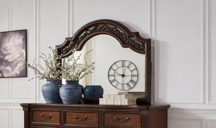 Modern Heritage Lavinton Dresser and Mirror-Jennifer Furniture