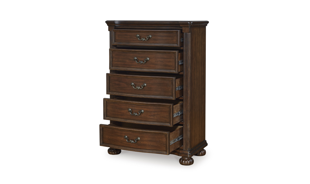 Modern Heritage Lavinton Five Drawer Chest-Jennifer Furniture