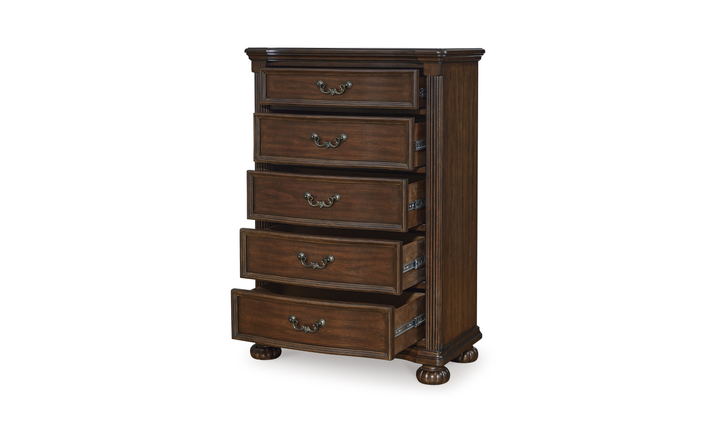 Modern Heritage Lavinton Five Drawer Chest-Jennifer Furniture