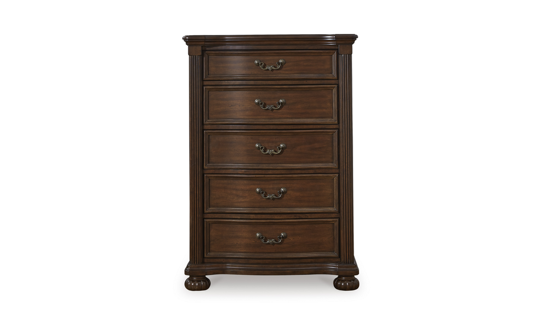 Modern Heritage Lavinton Five Drawer Chest-Jennifer Furniture