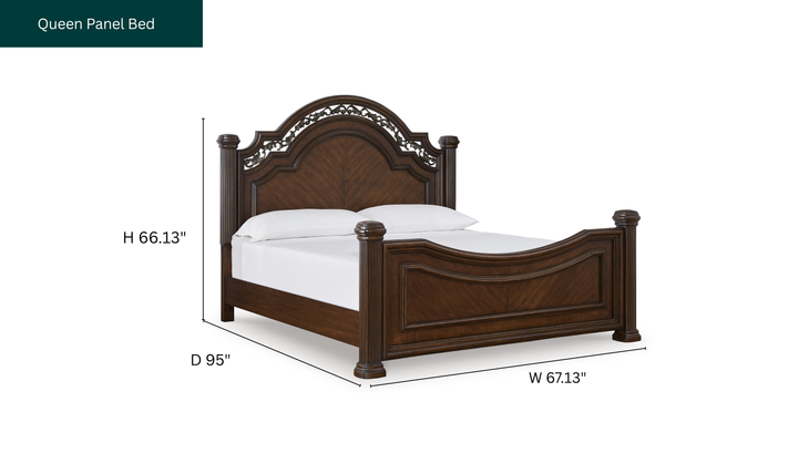 Modern Heritage Lavinton Queen Poster Bed-jennifer furniture