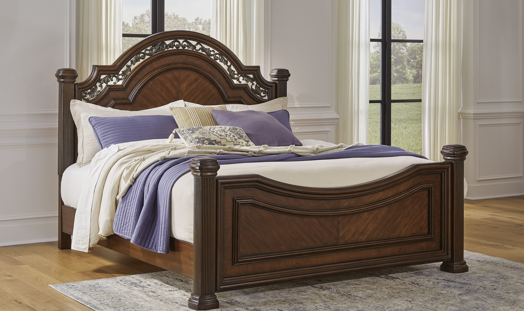 Modern Heritage Lavinton Queen Poster Bed-jennifer furniture