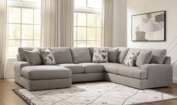 Modern Heritage Lindon 3-Piece Sectional Sofa with Chaise-Jennifer Furniture
