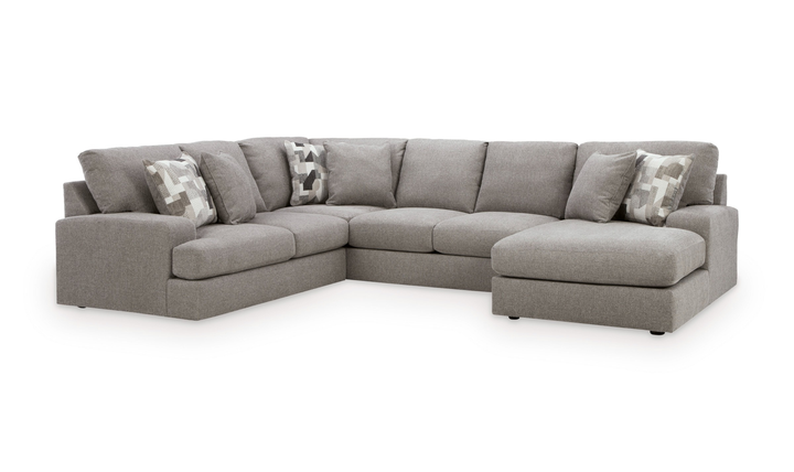Modern Heritage Lindon 3-Piece Sectional Sofa with Chaise-Jennifer Furniture