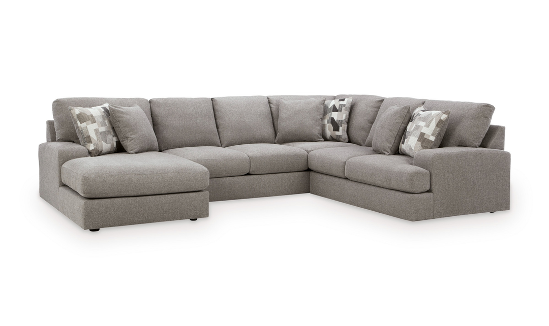 Modern Heritage Lindon 3-Piece Sectional Sofa with Chaise-Jennifer Furniture