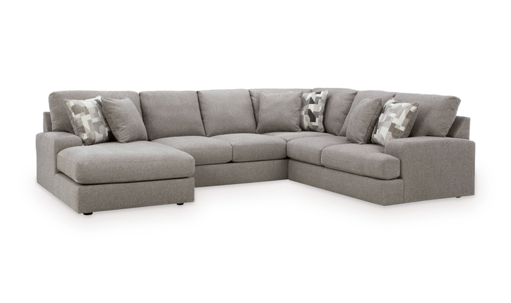 Modern Heritage Lindon 3-Piece Sectional Sofa with Chaise-Jennifer Furniture