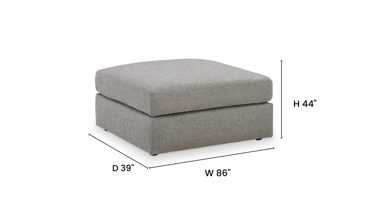 Modern Heritage Lindon Oversized Accent Ottoman - Jennifer Furniture