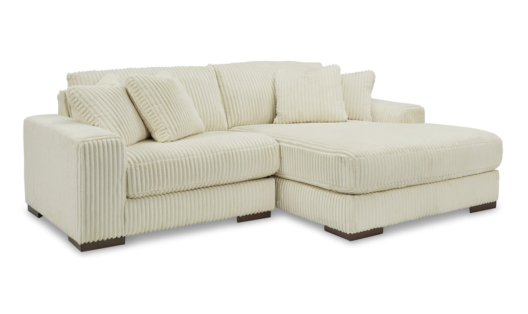 Modern Heritage Lindyn 2 Piece Fabric Sectional Sofa with Chaise Option-Jennifer Furniture