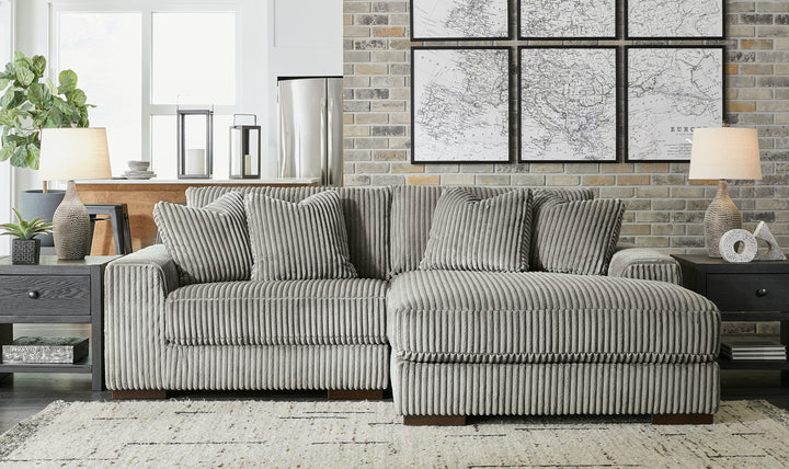 Modern Heritage Lindyn 2 Piece Fabric Sectional Sofa with Chaise Option-Jennifer Furniture