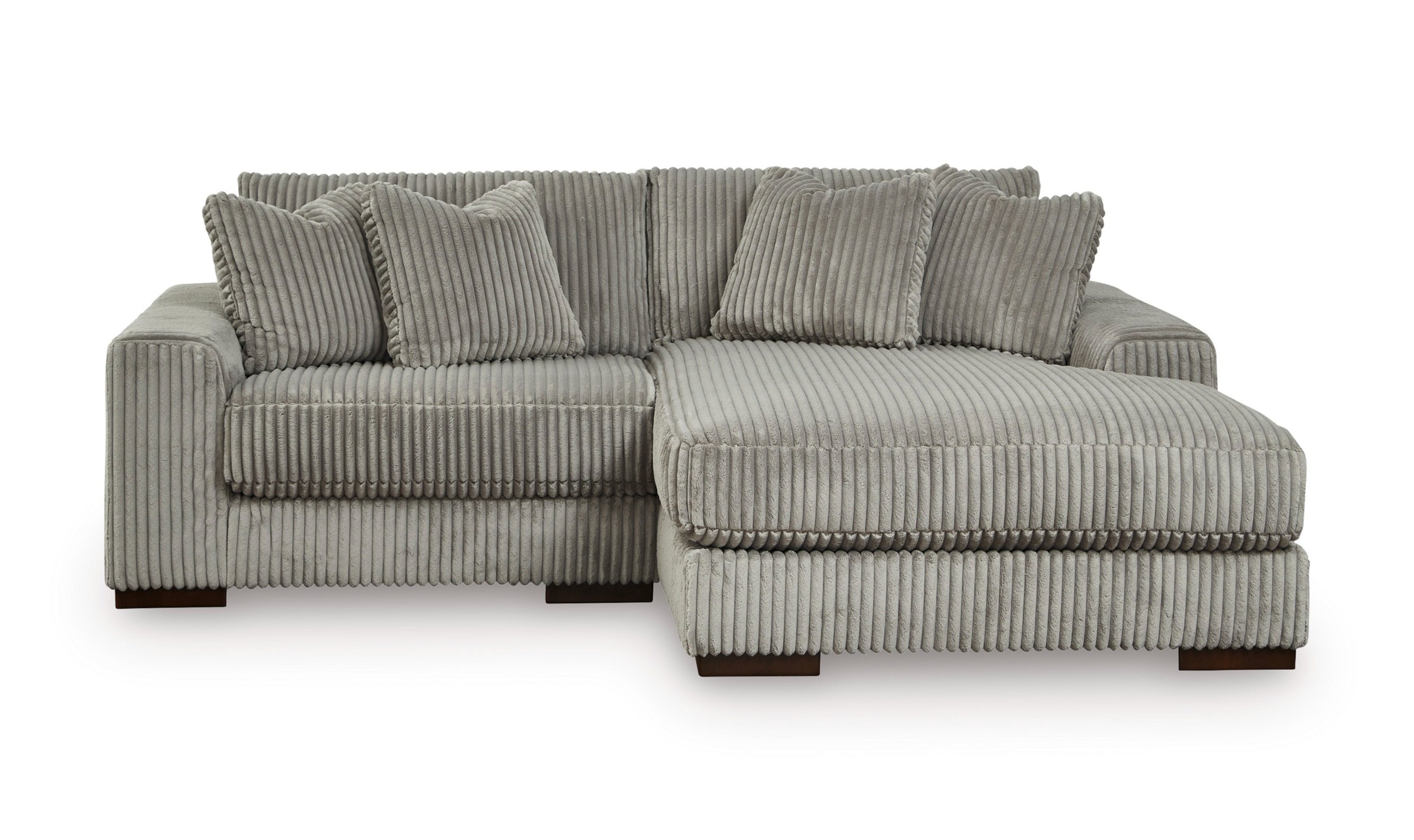 Modern Heritage Lindyn 2 Piece Fabric Sectional Sofa with Chaise Option-Jennifer Furniture