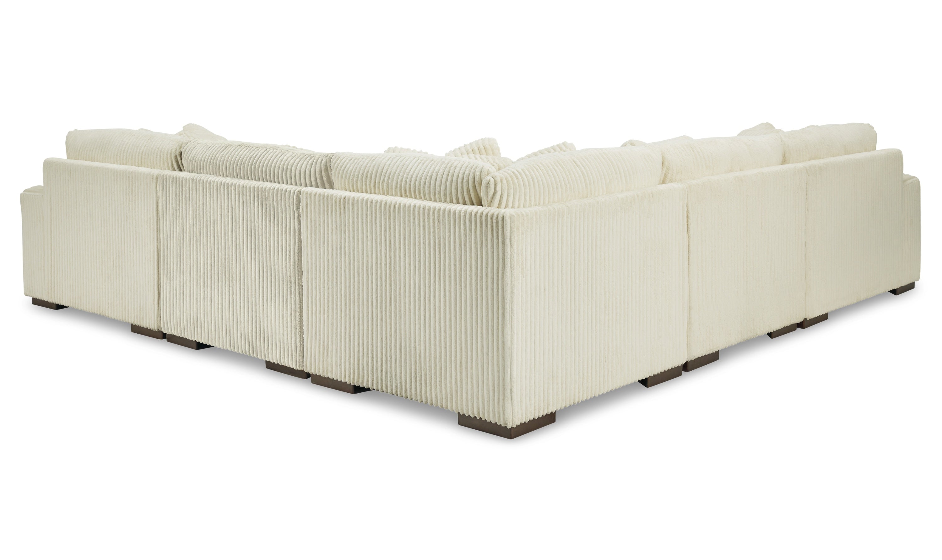 Modern Heritage Lindyn 5 Pieces Fabric Sectional With Chaise-Jennifer Furniture