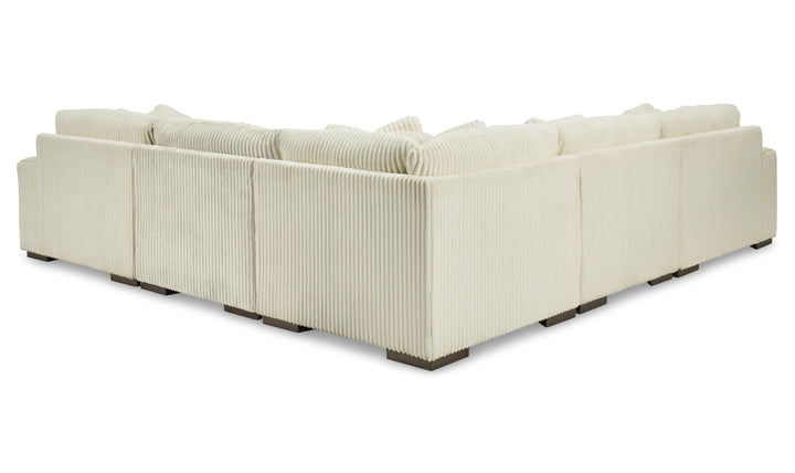 Modern Heritage Lindyn 5 Pieces Fabric Sectional With Chaise-Jennifer Furniture