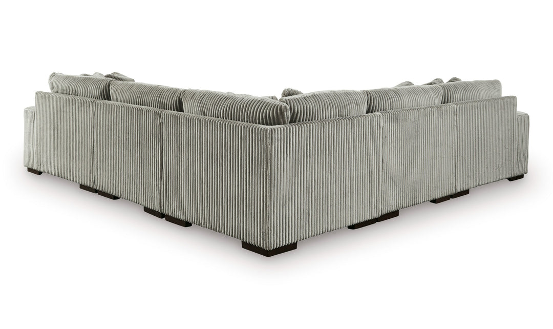 Modern Heritage Lindyn 5 Pieces Fabric Sectional With Chaise-Jennifer Furniture