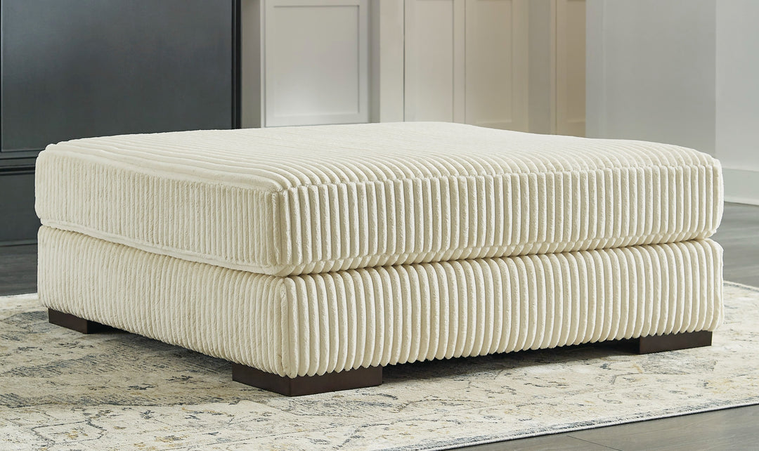 Modern Heritage Lindyn Oversized Square Accent Ottoman-Jennifer furniture