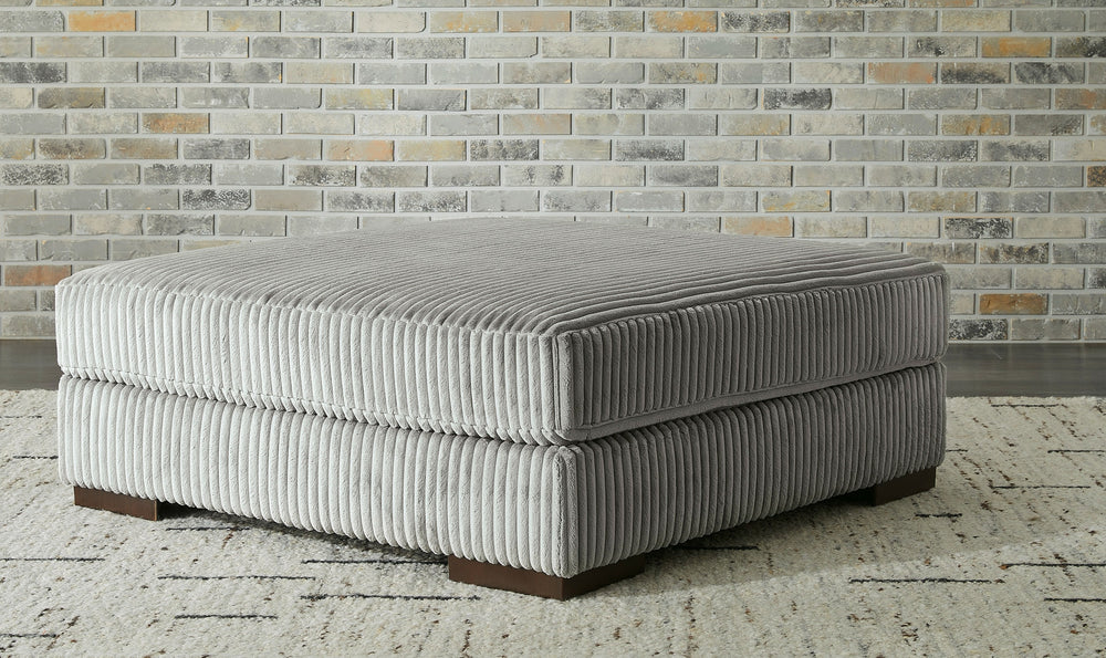 Modern Heritage Lindyn Oversized Square Accent Ottoman-Jennifer furniture
