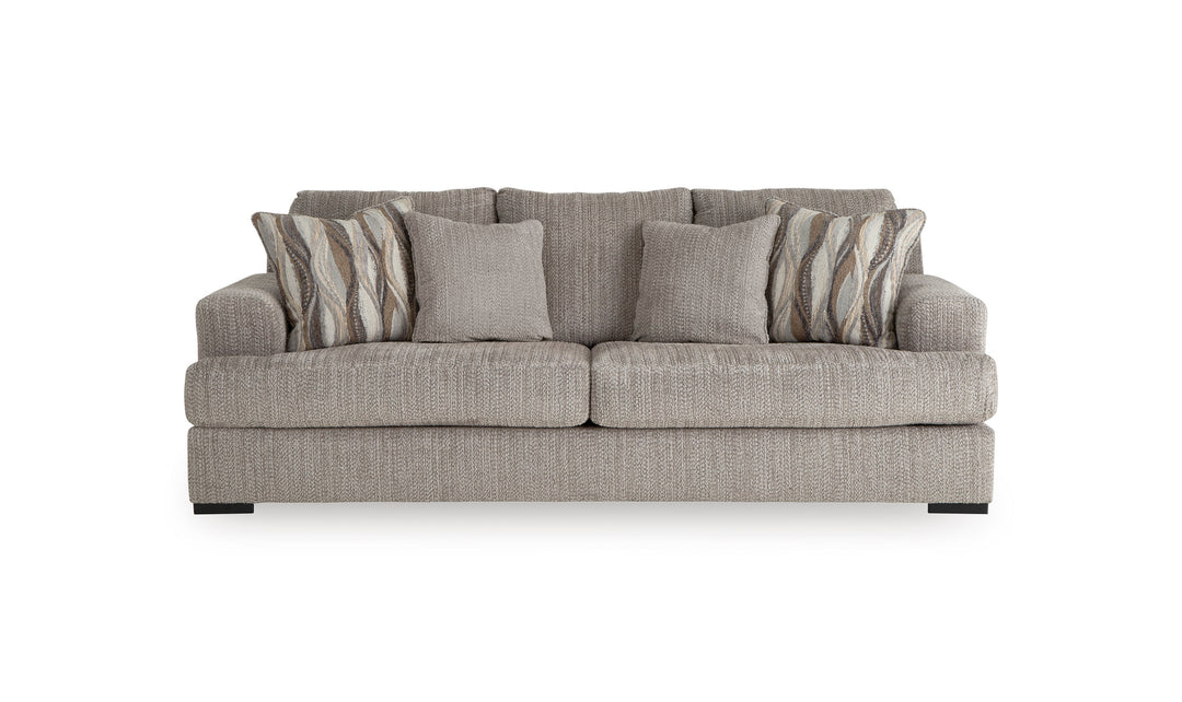 Modern Heritage Lofwood 3-Seater Fabric Upholstered Sofa-Jennifer