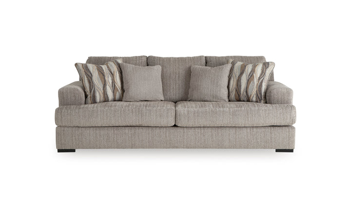 Modern Heritage Lofwood 3-Seater Fabric Upholstered Sofa-Jennifer
