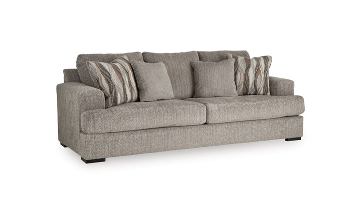 Modern Heritage Lofwood 3-Seater Fabric Upholstered Sofa-Jennifer