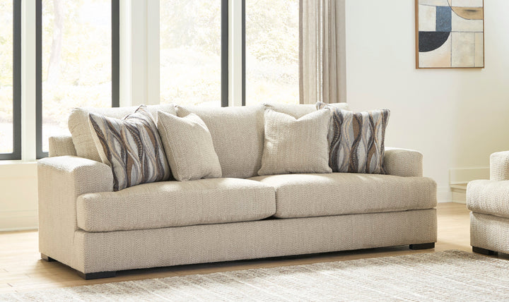 Modern Heritage Lofwood 3-Seater Fabric Upholstered Sofa-Jennifer