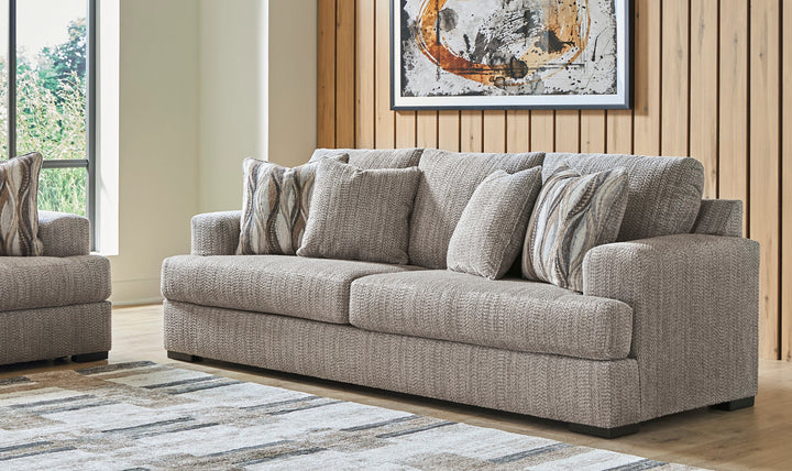 Modern Heritage Lofwood 3-Seater Fabric Upholstered Sofa-Jennifer
