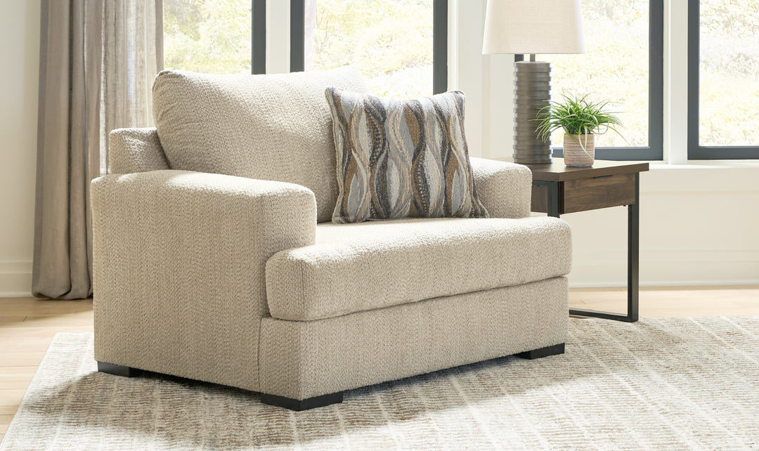 Modern Heritage Lofwood Fabric Chair and a Half-Jennifer