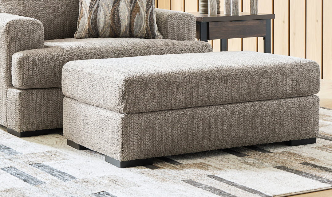 Modern Heritage Lofwood Fabric Ottoman