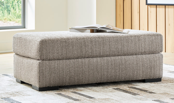 Modern Heritage Lofwood Fabric Ottoman