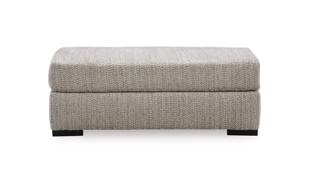 Modern Heritage Lofwood Fabric Ottoman