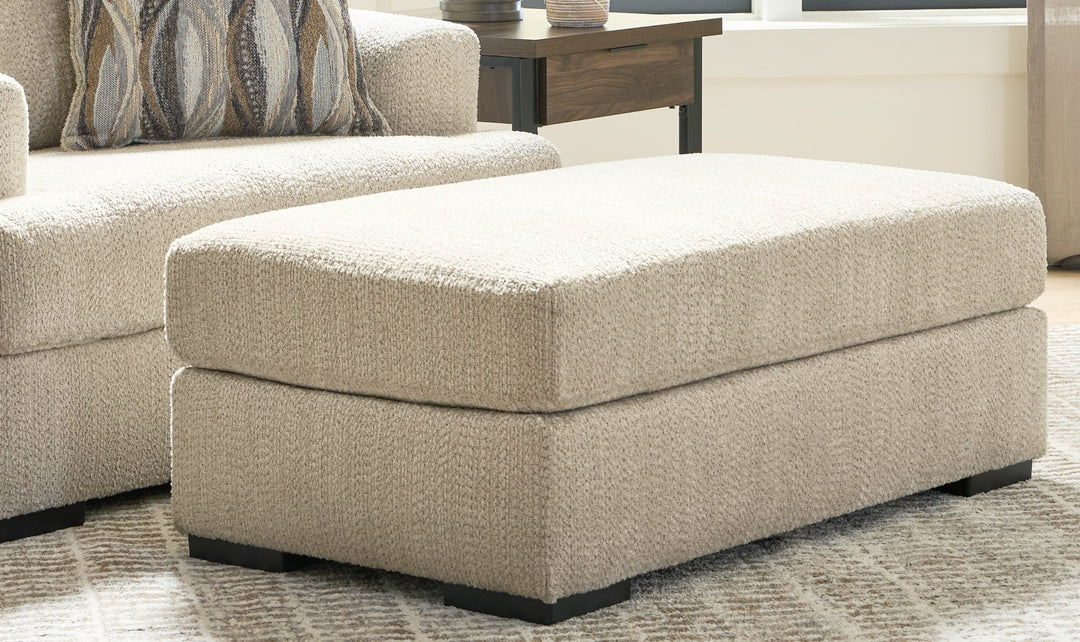Modern Heritage Lofwood Fabric Ottoman