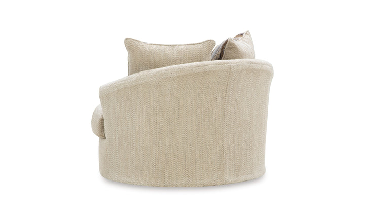 Modern Heritage Lofwood Fabric Swivel Accent Chair-Jennifer