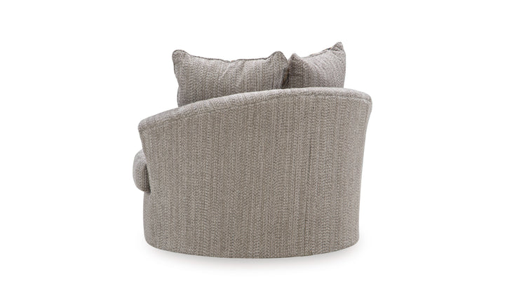 Modern Heritage Lofwood Fabric Swivel Accent Chair-Jennifer