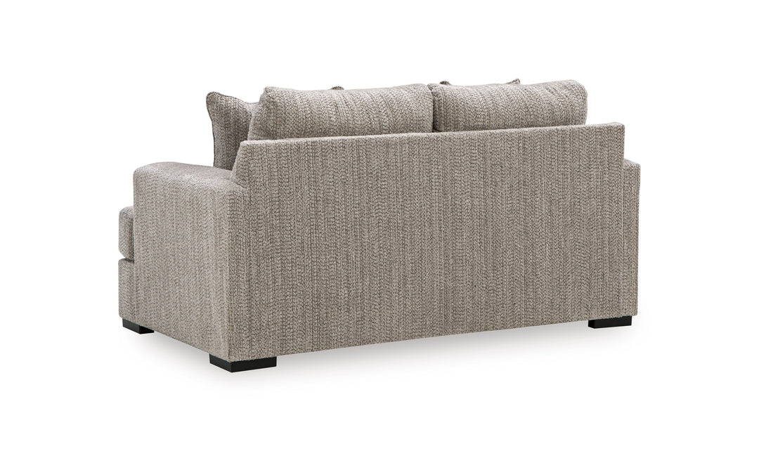 Modern Heritage Lofwood Fabric Upholstered Loveseat-Jennifer