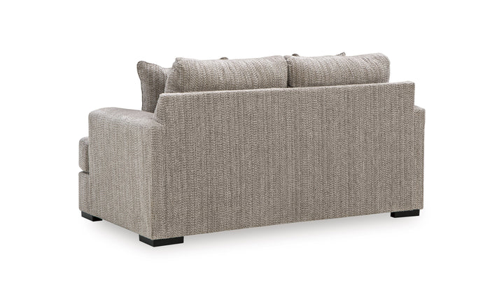 Modern Heritage Lofwood Fabric Upholstered Loveseat-Jennifer