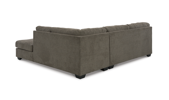 Modern Heritage Mahoney 2-Piece Full Sleeper Sectional with Chaise In Fabric