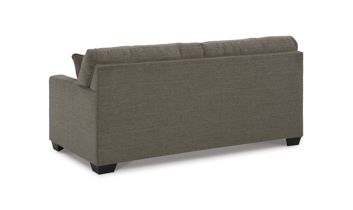 Modern Heritage Mahoney 2-Seater Fabric Full Sofa Sleeper With Accent Pillows