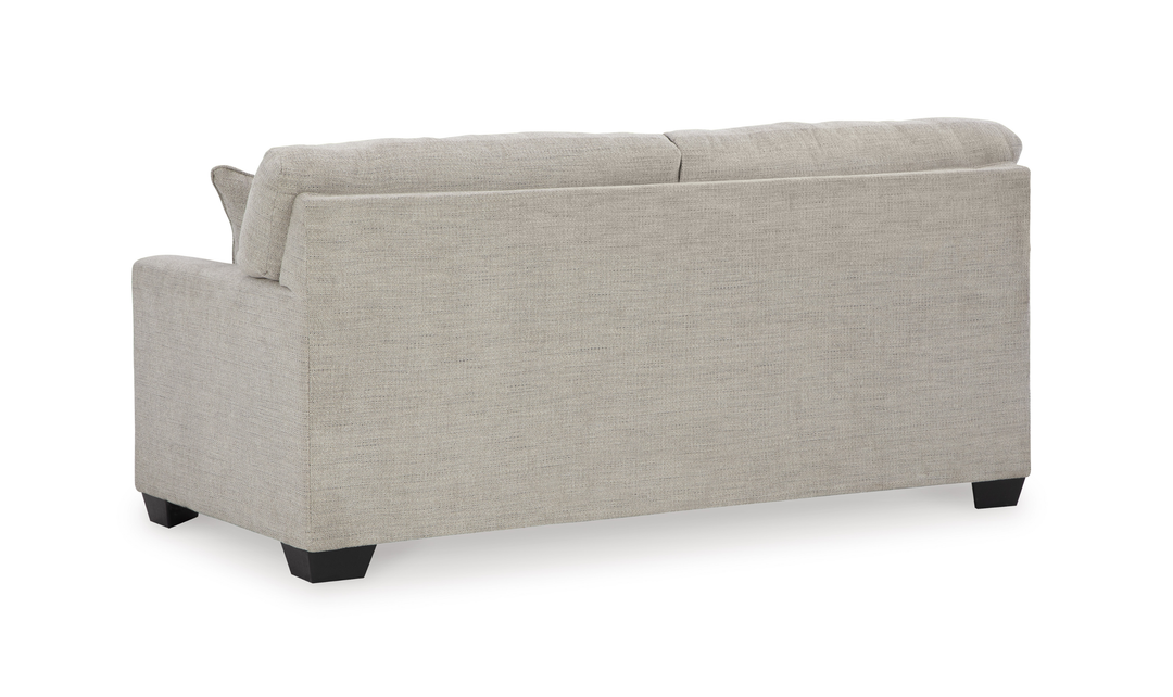 Modern Heritage Mahoney 2-Seater Fabric Full Sofa Sleeper With Accent Pillows